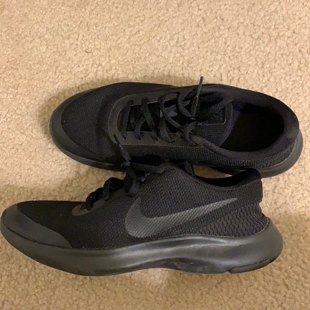 Black Nike Running Shoe